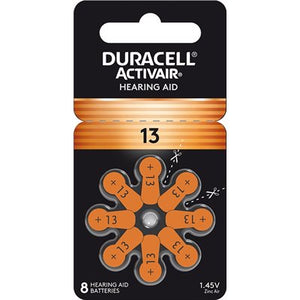 Duracell Activeair® Hearing Aid Batteries - Size 13 - 80 Batteries