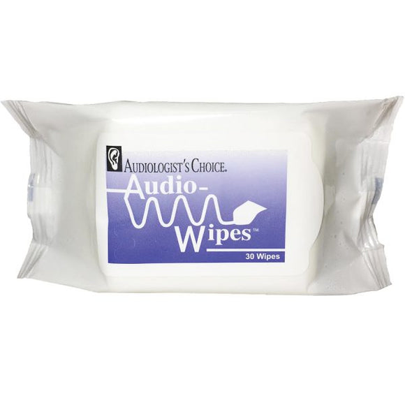 Audiowipes Pouch (30 Wipes/Pouch)