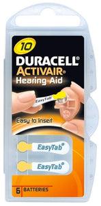 Duracell Activeair® Hearing Aid Batteries - Size 10 - 80 Batteries