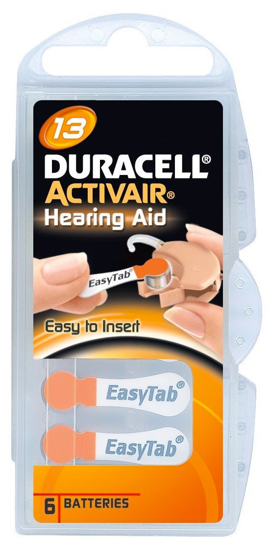 Duracell Activeair® Hearing Aid Batteries - Size 13 - 80 Batteries